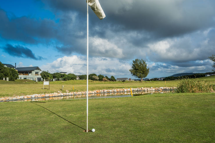 The Sardinia Bay Golf Club and full-length nine-hole course