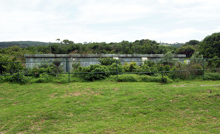 A site-specific sewage treatment plant has been constructed on the Sardinia Bay Golf & Wildlife Estate